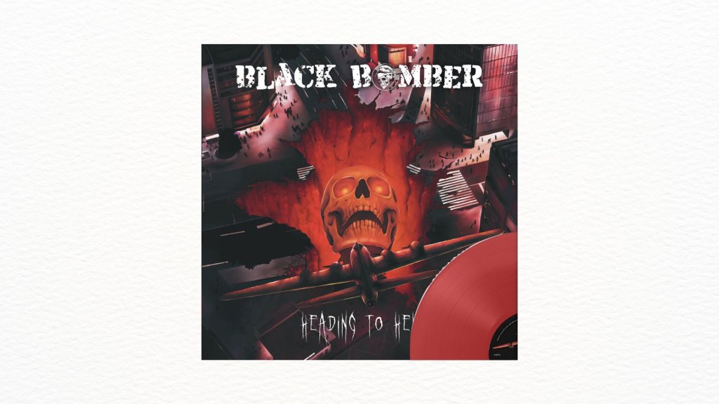 Título: Heading to Hell
Autor: Black Bomber
Nacionalidad: León . Spain
Sellos: Vinilako, Demons Punk Records. Quebranta Records. Discos Macarras. Violence In The Veins

Fecha de Edición: 15 Diciembre 2025

Edición Limitada: 100 Copias, Color Rojo
Black Bomber quinteto de Motherfuckin Rock´n´Roll formados a finales de 2015 en el Bierzo, León.
Heading to Hell es su tercer álbum de estudio, contiene once temas de rápido y sucio Rock and Roll, sonando a cerveza y gasolina, con ciertas influencias de la primera hornada del Thrash Metal de la Bay Area y de la NWOBHM. Actitud y amplis al máximo. Diseño de portada Gabriel Gallego.